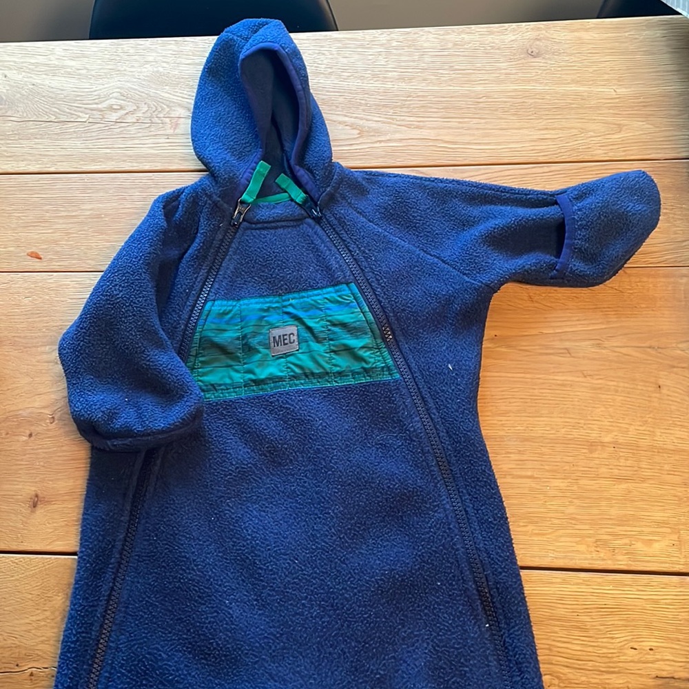 MEC 6m fleece Bunting Suit